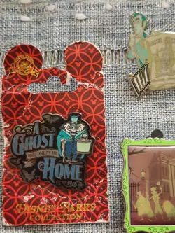 Disney Haunted Mansion Lot 15 Pin Set Ghosts & Tombstones *See Pictures* - Image 3