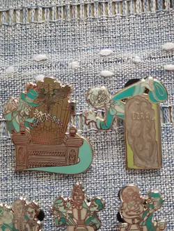 Disney Haunted Mansion Lot 15 Pin Set Ghosts & Tombstones *See Pictures* - Image 5