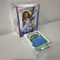 TOPPS CHROME 2026 DISNEY BLASTER BOX 32 TOTAL CARDS NEW + 32 LOOSE CARDS - Image 2