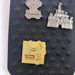Disney Pin Bundle Mickey Mouse Abu Aladdin Matterhorn Castle Enamel Pins Set 3 - Image 4