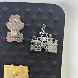 Disney Pin Bundle Mickey Mouse Abu Aladdin Matterhorn Castle Enamel Pins Set 3 - Image 5
