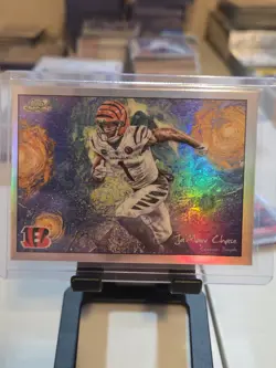 2025 Topps Cosmic Chrome JaMarr Chase Stars In The Night SP Cincinnati Bengals - Image 2