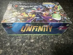 Magic: The Gathering Unfinity Draft Booster Sealed Box Wizards of the Coast - Image 1