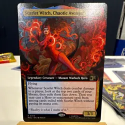 Wizards of the Coast MTG Scarlet Witch Chaotic Avenger FA Non Foil EN 0414 MSC - Image 1