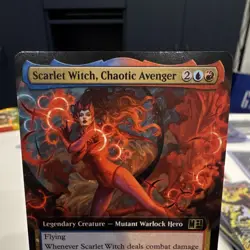 Wizards of the Coast MTG Scarlet Witch Chaotic Avenger FA Non Foil EN 0414 MSC - Image 2