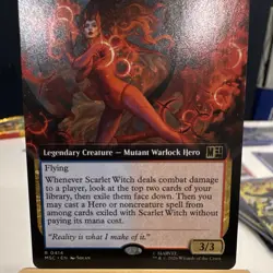 Wizards of the Coast MTG Scarlet Witch Chaotic Avenger FA Non Foil EN 0414 MSC - Image 3