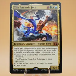 The Fantastic Four | 741 | Regular | M | Commander: Marvel Super Heroes | MTG - Image 1