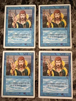 MTG Counterspell Unlimited 4x - Image 1