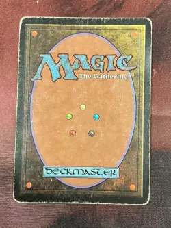 MTG BETA SWORDS TO PLOWSHARES HEAVILY PLAYED NO DAMAGE INK - Image 2