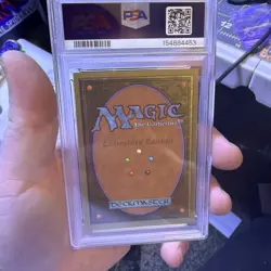 1993 Collectors’ Edition Mox Sapphire PSA 8 NM-MT MTG Power Nine Reserved List - Image 2