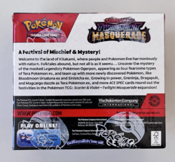 Pokemon TCG Scarlet & Violet Twilight Masquerade Booster Box SEALED - Image 4