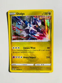 POKEMON #483 DIALGA 112/203 BASIC FOIL NM-MT CARD - Image 1