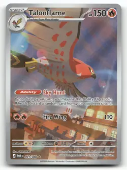 Talonflame 091/088 Perfect Order Pokemon Holo NM Illustration Rare - Image 1