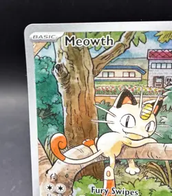 Meowth 106/094 Holo Illustration Rare – Pokemon TCG – 2025 Phantasmal Flames - Image 2