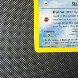 Kabutops HOLO 6/75 Neo Discovery VINTAGE Pokemon 2001 - Image 2