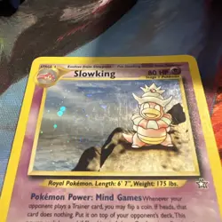 Pokemon TCG Slowking Neo Genesis 14/111 - Image 2