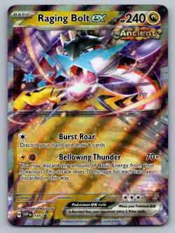 Raging Bolt ex 145 Holo Promo Scarlet & Violet Promo Pokemon NM - Image 1