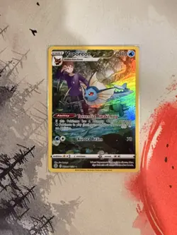 Pokemon TCG Vaporeon TG02/TG30 TG Ultra Rare Full Art Holo English - Image 3