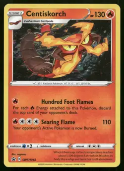 Centiskorch SWSH048 Holo P Sword & Shield Promo Pokemon NM - Image 1