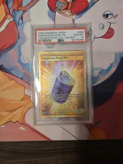 Suspicious Food Tin PSA 10 Champions Path 080/073 Secret Rare Pokemon - Image 1