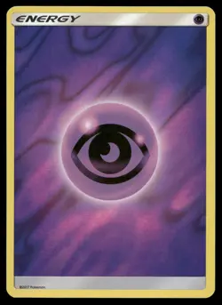 Psychic Energy (2017 Unnumbered) (Wave Foil) Holo C Deck Exclusives Pokemon NM - Image 1