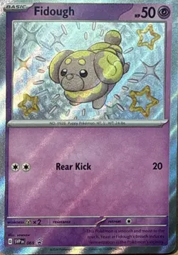 Fidough 069 Holo P Scarlet & Violet Promo Pokemon NM - Image 1