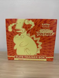 Pokemon TCG Sword and Shield Vivid Voltage Elite Trainer Box ETB Factory Sealed - Image 1