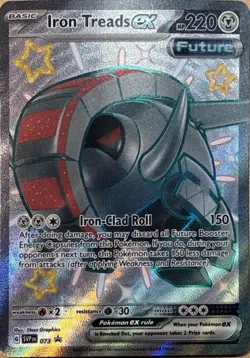 Iron Treads ex 073 Holo P Scarlet & Violet Promo Pokemon NM - Image 1
