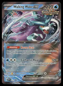 Walking Wake ex 127 Holo P Scarlet & Violet Promo Pokemon NM - Image 1