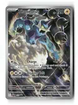Thundurus 209 Holo P Scarlet & Violet Promo Pokemon NM - Image 1