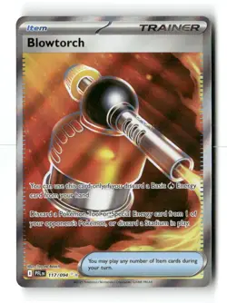Blowtorch 117/094 Ultra Rare Phantasmal Flames Pokemon Holo NM - Image 1