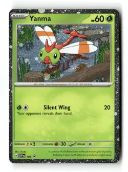 Yanma (Cosmos Holo) 185 P Scarlet & Violet Promo Pokemon NM - Image 1
