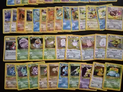 WOTC Pokemon TCG Mixed Lot of 20 Base Set 1/2, Jungle, Fossil, Gym, Team Rocket - Image 1