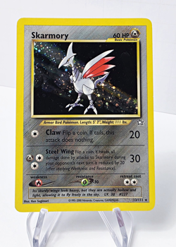 Wizards Skarmory 13/111 Neo Genesis Holo Rare EN 2000 60 HP Basic - Image 1