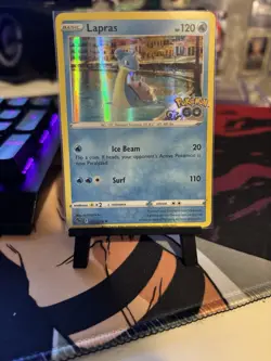 Lapras 023/078, Holo Pokemon go stamped rare. - Image 1