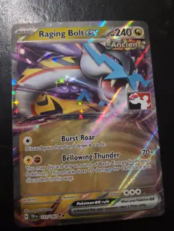 Raging Bolt ex 123/162 - Double Rare Prize Pack Series 5 Play! Pokemon Stamped - Image 1
