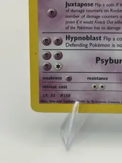 Rocket’s Mewtwo 30/130 Base Set 2 Moderately Played Holo Rare Pokemon TCG - Image 2