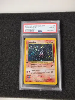 2001 POKEMON NEO DISCOVERY #5 HOUNDOUR-HOLO 1ST EDITION - Image 1