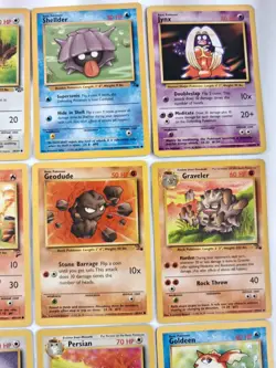 Vintage Pokemon Lot Of 20 WOTC Base Set Jungle Fossil Lot Unlimited MP - Image 4
