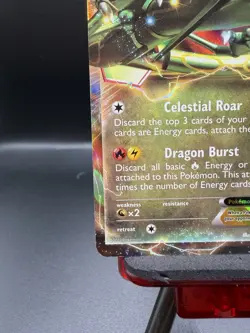 Pokemon TCG Rayquaza EX 85/124 Holo EX Rare Dragons Exalted NM - Image 5