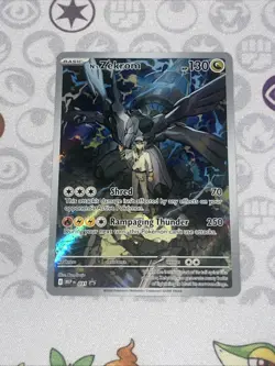 N’s Zekrom Black Star Promo 031 Pokemon Ascended Heroes ETB Promo Near Mint - Image 1