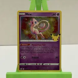 #011/025 Mew Holo - Pokemon TCG Celebrations 25th Anniversary 2021 - NM - Image 1