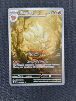 Pokemon TCG Ninetales 199/197 SV03: Obsidian Flames 2023 NM - Image 1