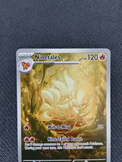 Pokemon TCG Ninetales 199/197 SV03: Obsidian Flames 2023 NM - Image 3
