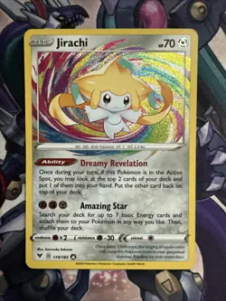 Pokemon Jirachi Vivid Voltage 119/185 Amazing Rare Near Mint - Image 1