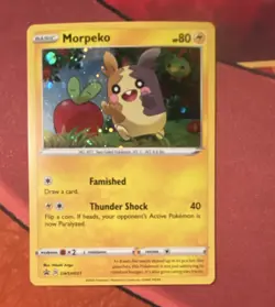 Pokemon TCG Morpeko SWSH Sword & Shield Promo Holo SWSH031 English 80HP - Image 1