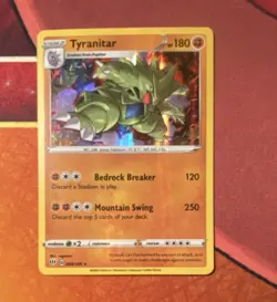 Pokemon TCG Tyranitar Darkness Ablaze Holo Rare 088/189 English 2020 - Image 1