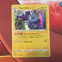 Pokemon TCG Toxtricity Fusion Strike Holo Rare 108/264 English 2021 - Image 1