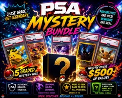 POKEMON PSA GRADED MYSTERY BUNDLE *READ DESC* - Image 1