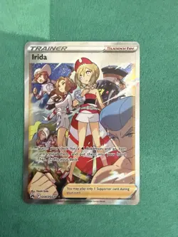 Irida GG63/GG70 Pokemon TCG Crown Zenith: Galarian Gallery NM - Image 1